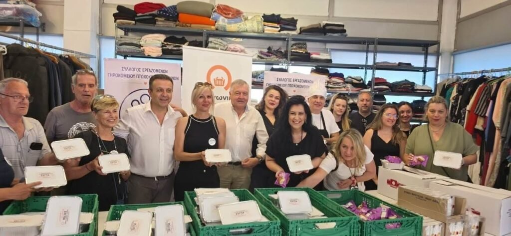 Διανομή 100 μερίδων φαγητού στο Κοινωνικό Παντοπωλείο του Δήμου Αμαρουσίου μέσω δωρεάς του Σ.Ε.Γ.Π.Α.