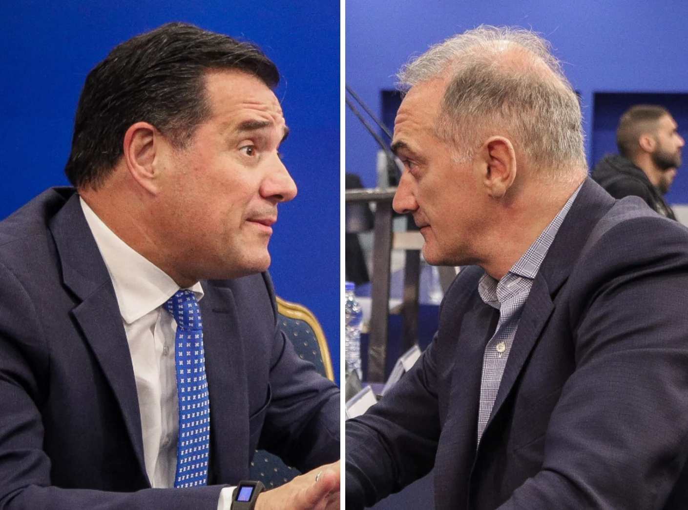 Ο Μάριος Σαλμάς σε δήλωση για την υπόθεση Novartis και την αντιπαράθεσή του με τον Άδωνη Γεωργιάδη.