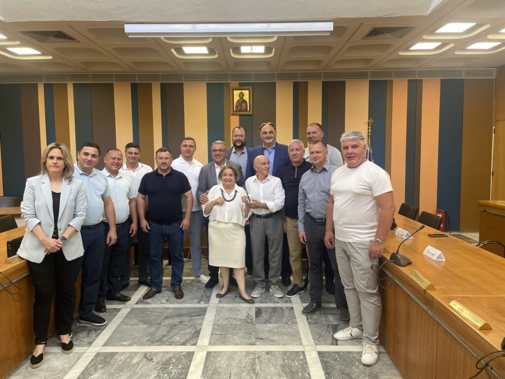 Αντιπροσωπεία Ουκρανών δημάρχων στο Δημαρχείο Παπάγου-Χολαργού