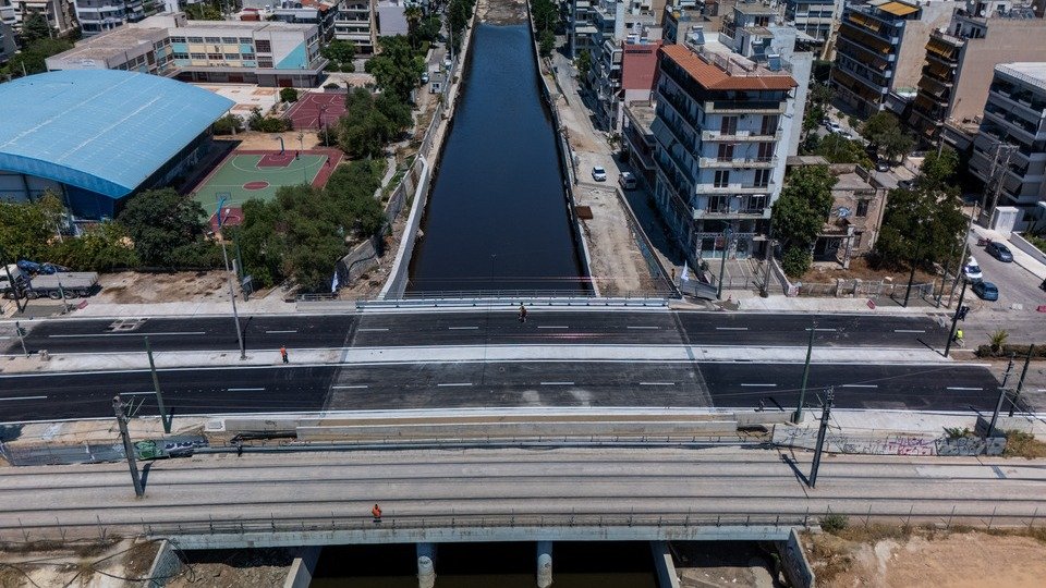 Νέα οδική γέφυρα Εθνάρχου Μακαρίου στον Ιλισσό