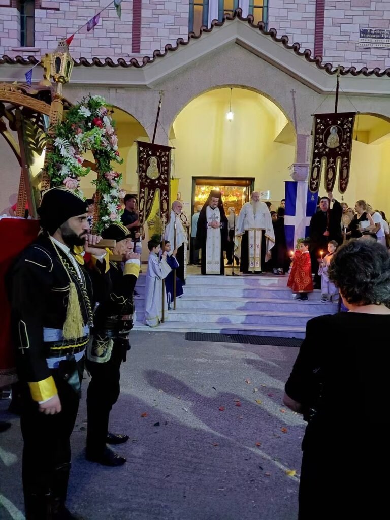 Πανηγυρικός Εσπερινός Αγίου Κοσμά του Αιτωλού στο Μαρούσι
