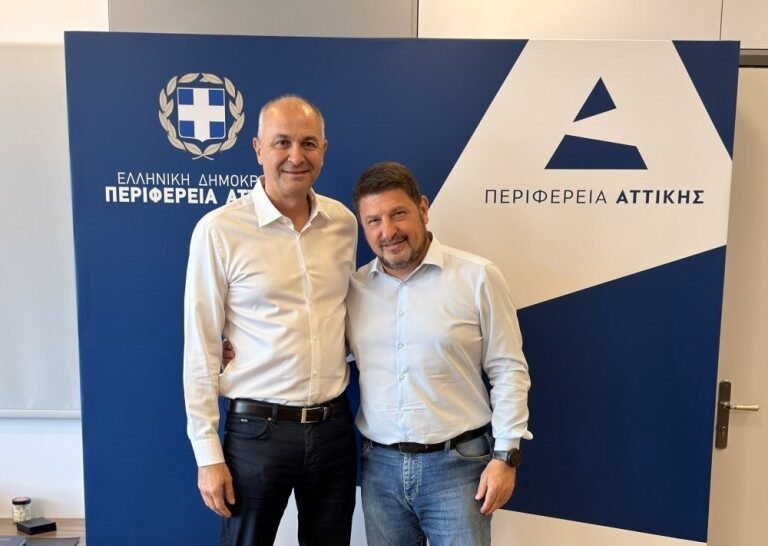 Νίκος Χαρδαλιάς και Στράτος Σαραούδας υπογράφουν την προγραμματική σύμβαση για το οδικό έργο στη Μεταμόρφωση