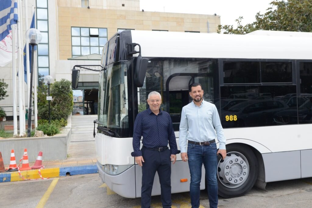 Νέο λεωφορείο της Δημοτικής Συγκοινωνίας Ηλιούπολης