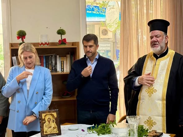 Αγιασμός στα ΚΑΠΗ Νέας Ερυθραίας παρουσία μελών και εκπροσώπων του Δήμου Κηφισιάς