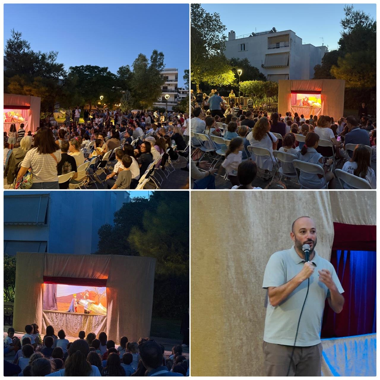 Παράσταση «Ο Μικρός Πρίγκιπας» στην Πλατεία Ιωαννίνων στην Πεύκη