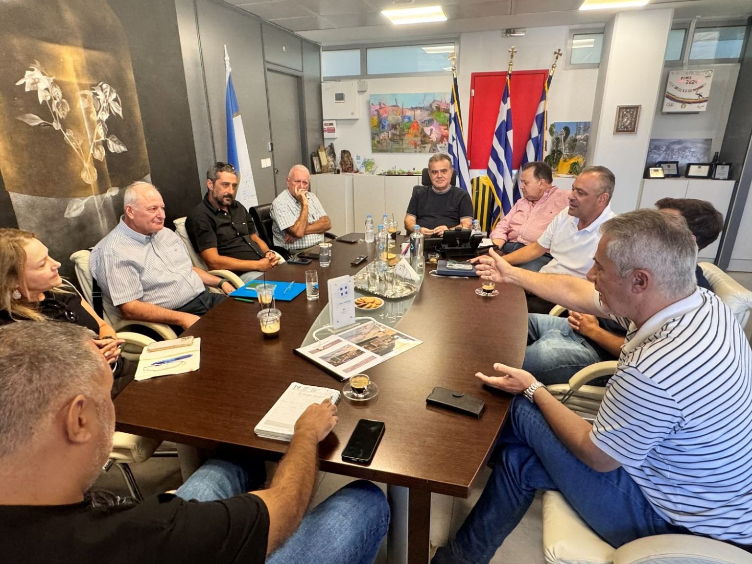 Εργασίες για το μεγάλο έργο αποχέτευσης στον Δήμο Παλλήνης