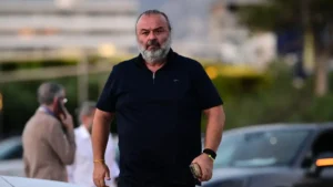 Μάριος Ηλιόπουλος στον αγιασμό του Γυμνασίου Νέας Χαλκηδόνας