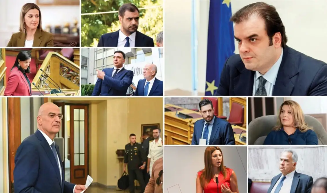 Υποψήφιοι και στελέχη της Νέας Δημοκρατίας στις εκλογικές περιφέρειες του Λεκανοπεδίου