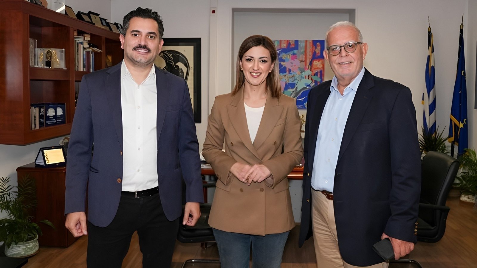 Συνάντηση Τσίρμπα – Αγαπηδάκη για την ενίσχυση του Κέντρου Υγείας Αγίων Αναργύρων – Τι συζήτησαν