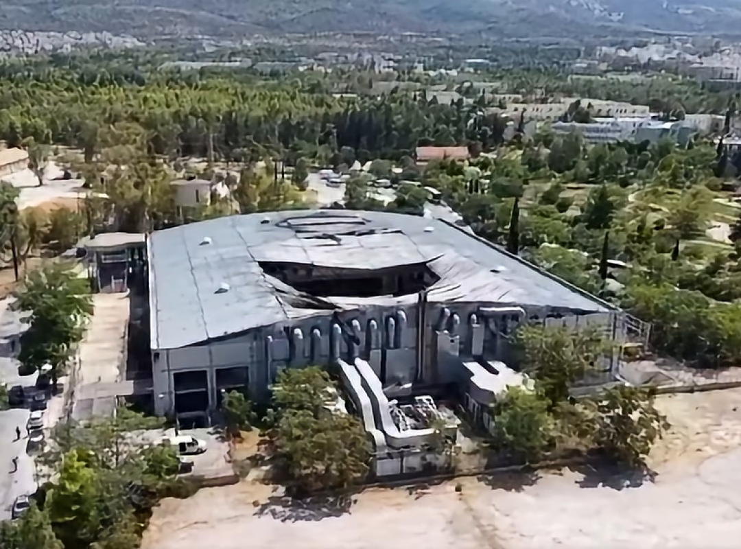 Κατεδάφιση του Badminton στο Μητροπολιτικό Πάρκο Γουδή–Ιλισίων