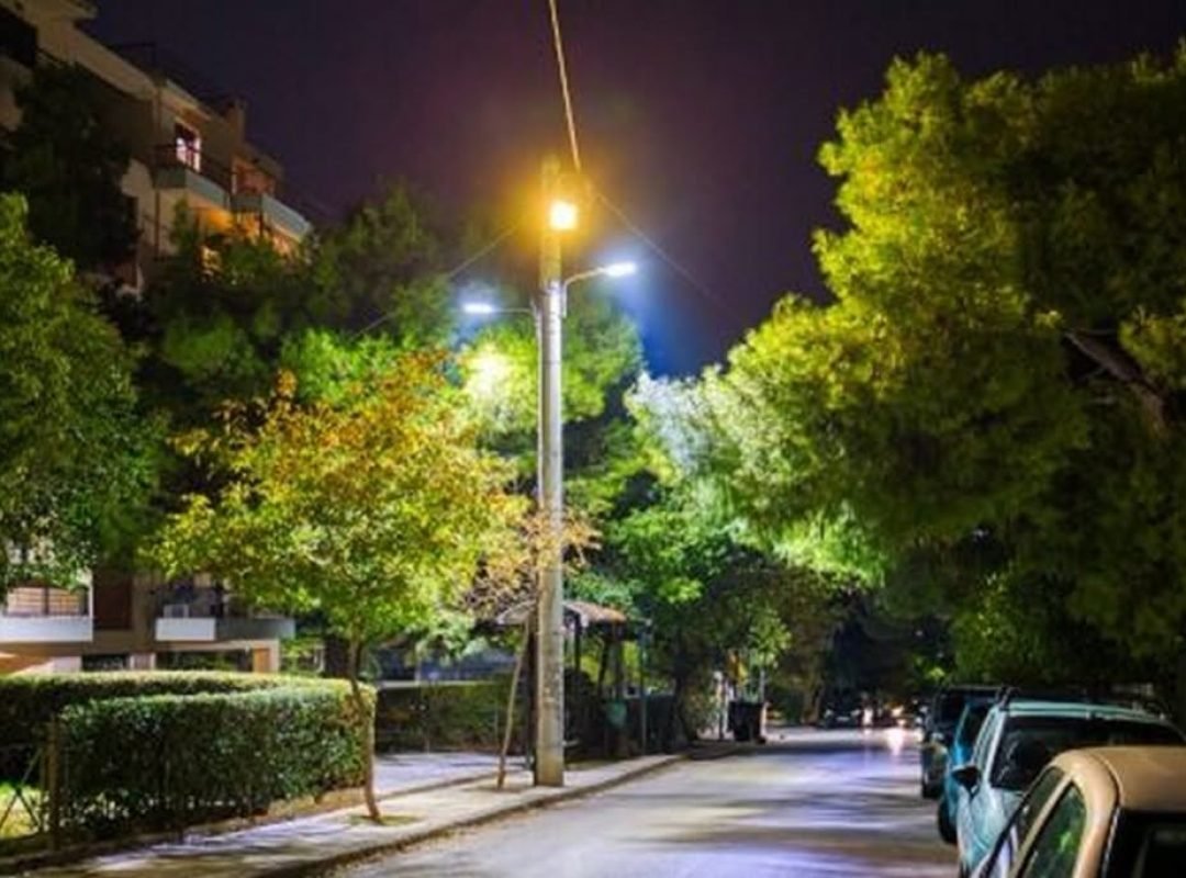 Νέα φωτιστικά LED στον δημοτικό οδοφωτισμό της Κηφισιάς
