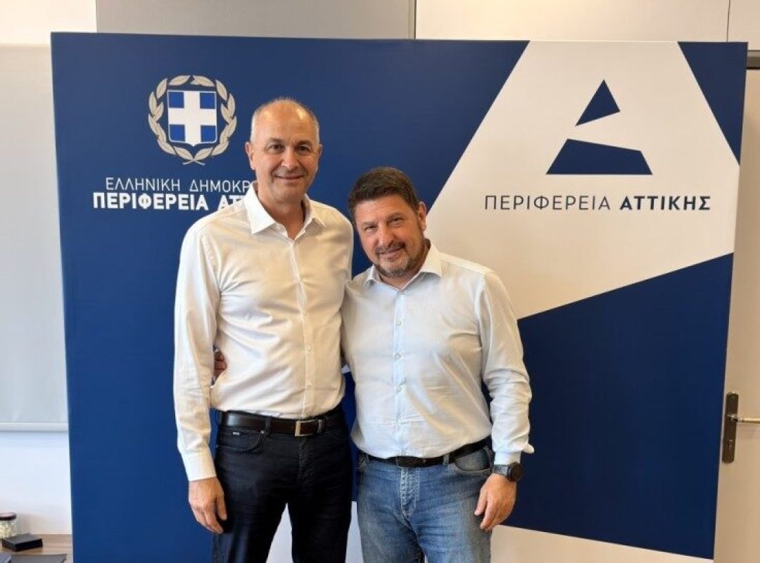 Νίκος Χαρδαλιάς και Στράτος Σαραούδας υπογράφουν την προγραμματική σύμβαση για το οδικό έργο στη Μεταμόρφωση
